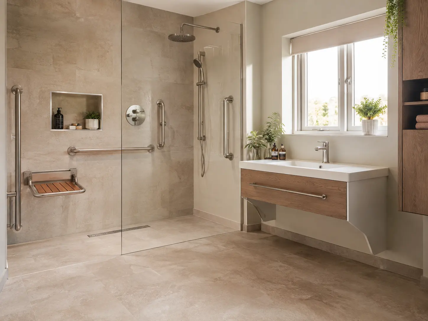 Accessible bathroom Glasgow